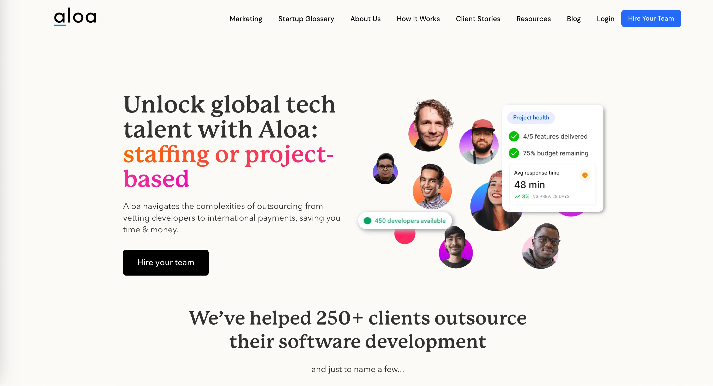 Aloa - Top Pick to Hire Software Developers